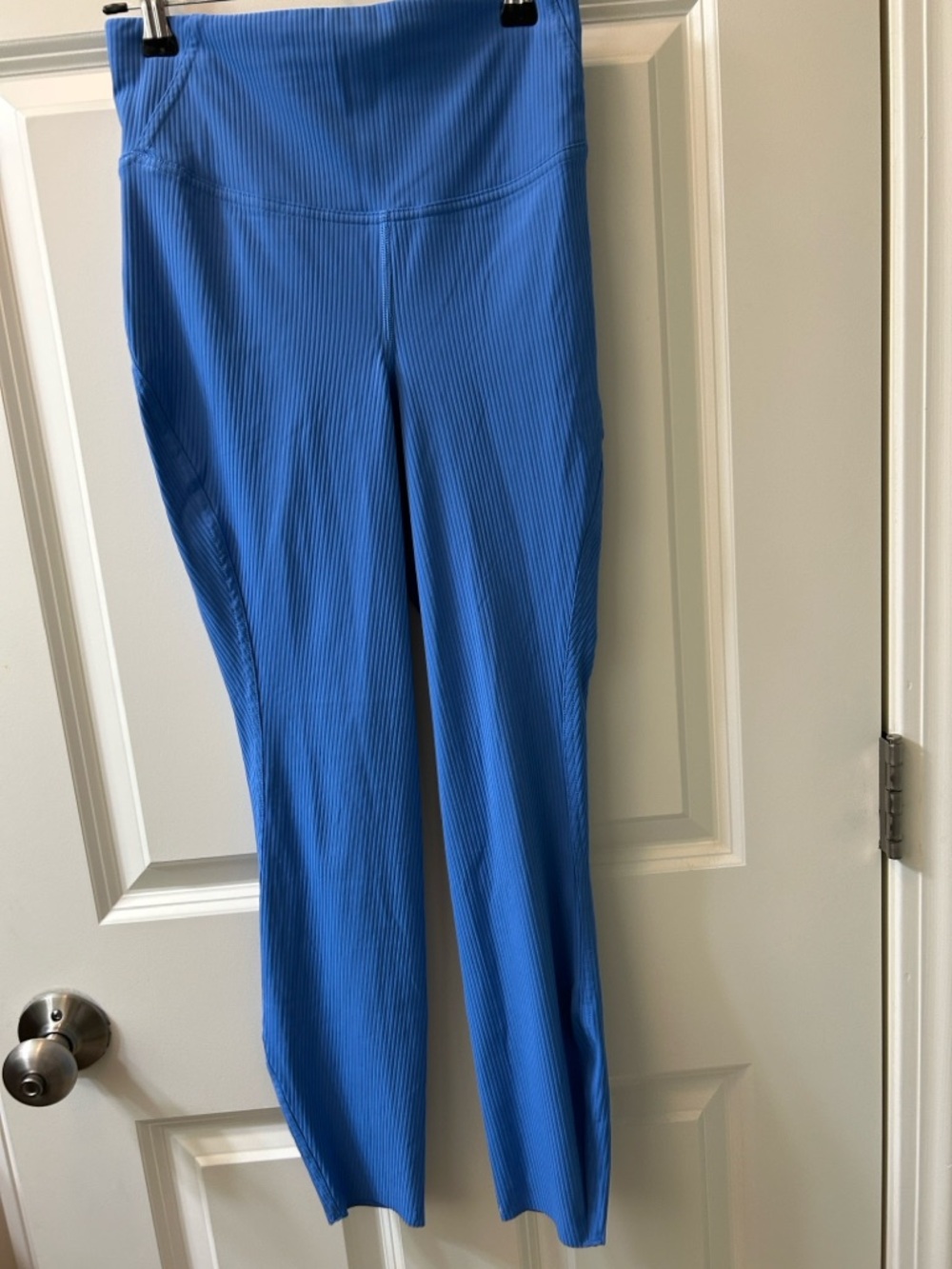 lululemon athletica Ribbed Blue Leggings
